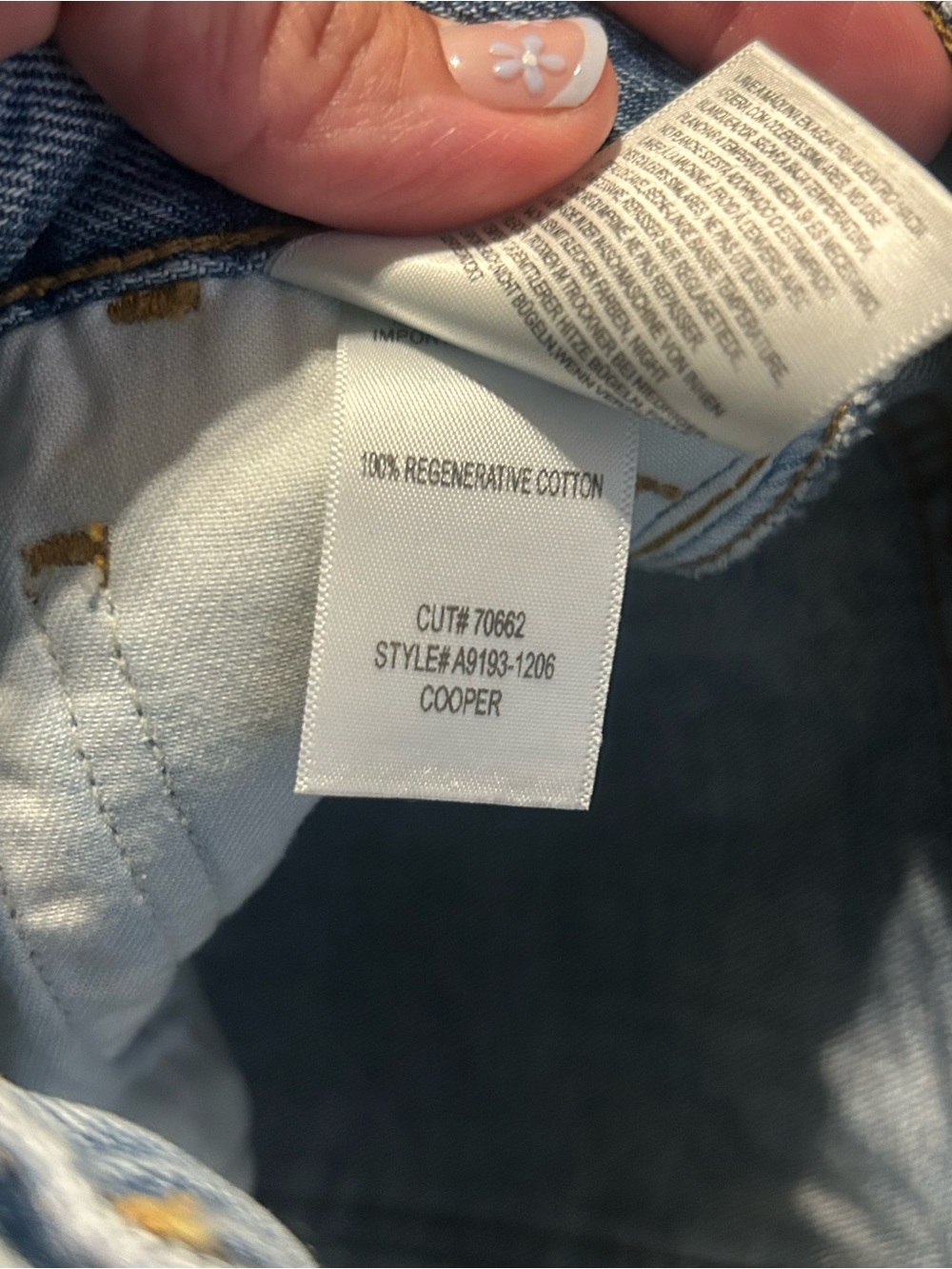 Agolde Light Blue Straight-Leg Jeans - Picture 4 of 5